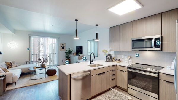 Virtual tour thumbnail for Griffis Cheesman Park Commons model unit.