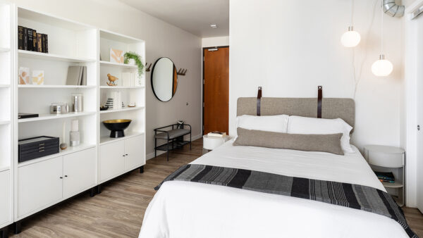 Griffis East Village Reno Model Bedroom 1