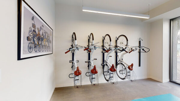Virtual tour thumbnail for Griffis Pine Avenue bike rental and repair station.