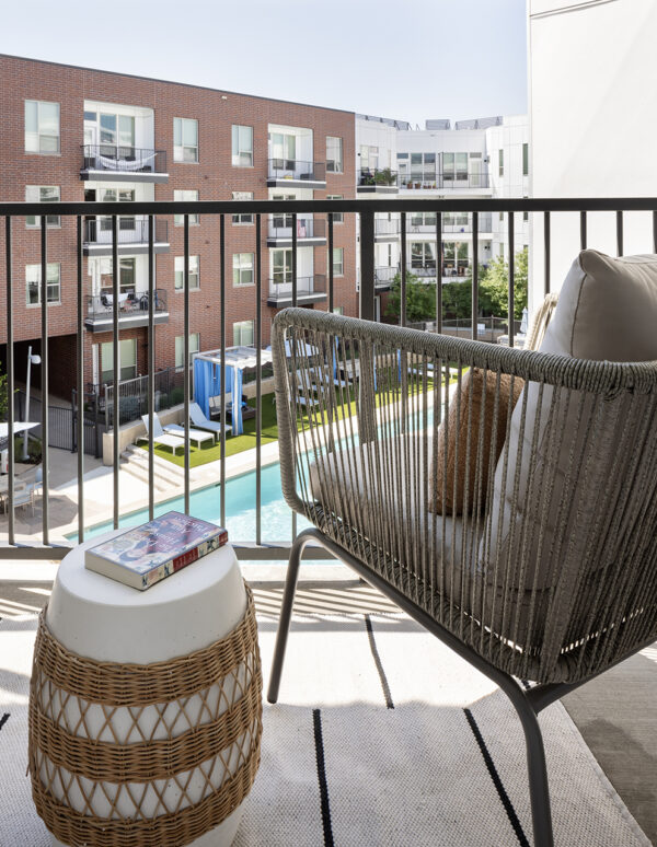 Platinum model balcony.