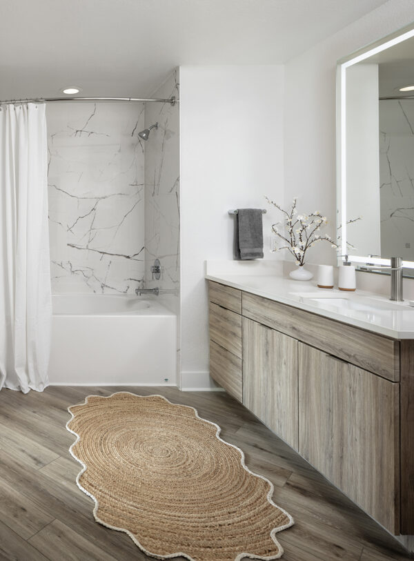 Platinum model bathroom.