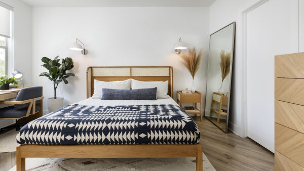 Platinum model bedroom.