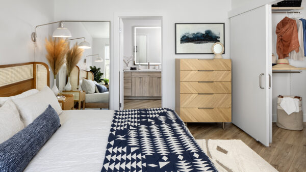 Platinum model bedroom.