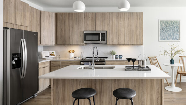 Platinum model kitchen.