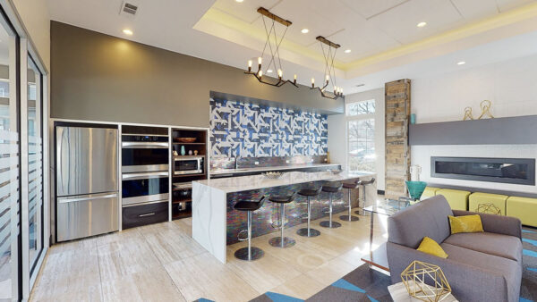 Virtual tour thumbnail for Griffis Belleview Station resident lounge.