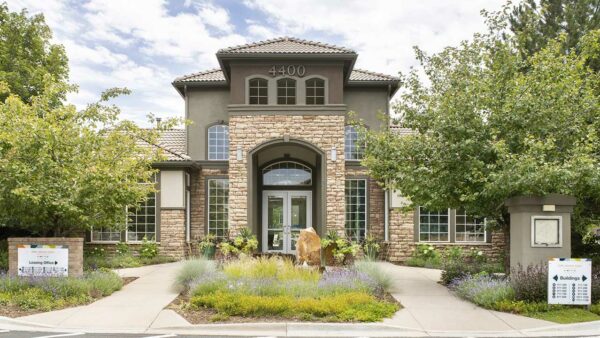 Exterior building photo of Griffis Belleview Station in Denver, Colorado.