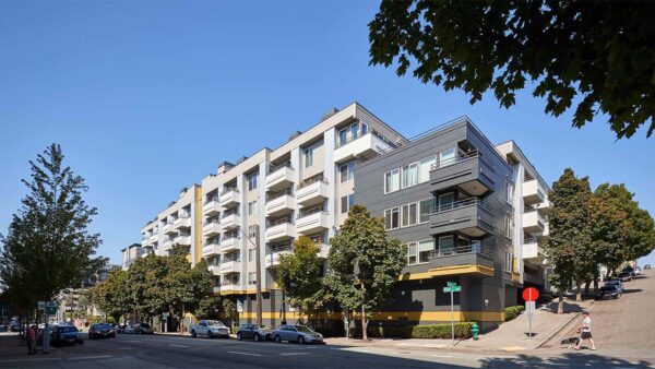Exterior building photo of Griffis Belltown in Seattle, Washington.
