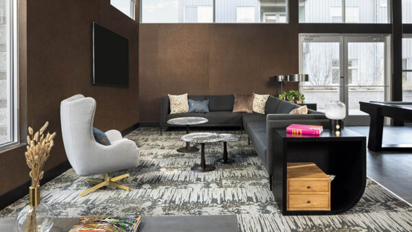 Apartment community Resident Lounge at Griffis Cherry Creek in Denver Colorado.