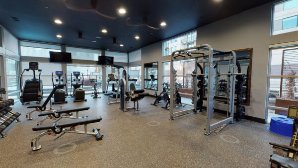 Virtual tour thumbnail for Griffis Cherry Creek fitness center.