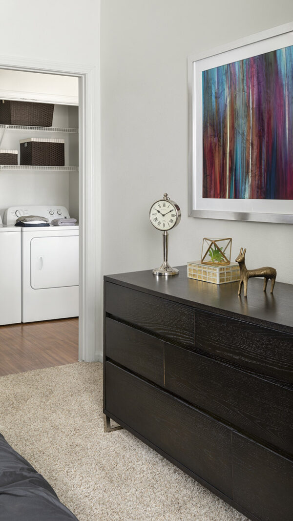 Apartment with In-Home Washer and Dryer.