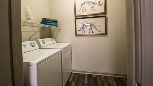 Apartment with In-Home Washer and Dryer.