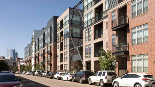 Exterior building photo of Griffis North Union in Denver, Colorado.