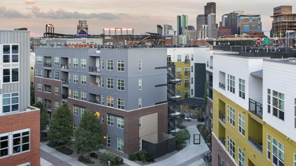 Exterior building photo of Griffis Union Station in Denver, Colorado.