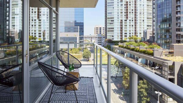 Private apartment patio/balcony