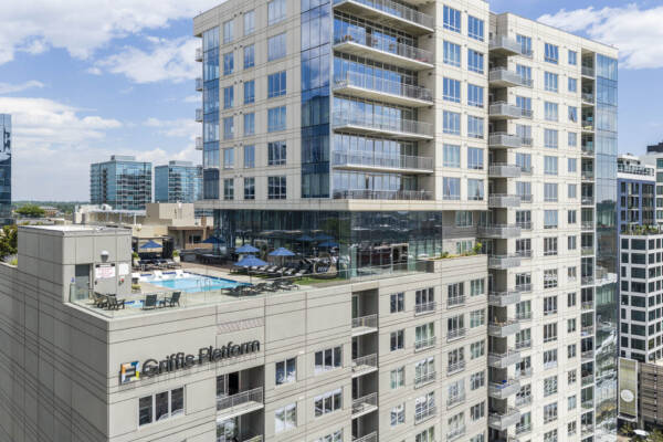 Apartment Exterior and Rooftop Pool