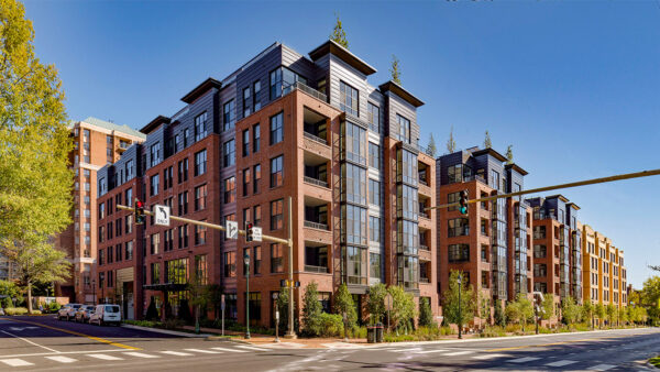 Exterior building photo of Griffis Edgemoor in Bethesda, Maryland.