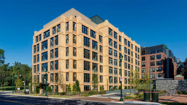 Exterior building photo of Griffis Edgemoor in Bethesda, Maryland.
