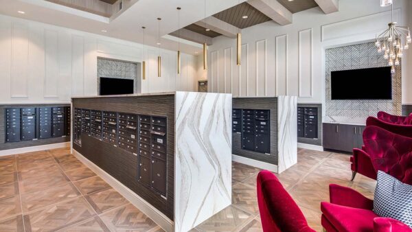 Griffis Frisco mail room.