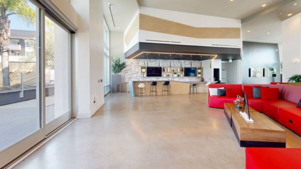 Griffis Platinum Triangle Virtual Tour of Resident Lounge