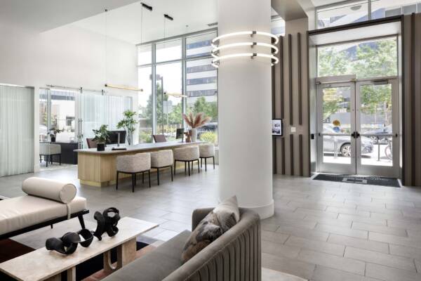 Griffis Cherry Creek North community leasing center.